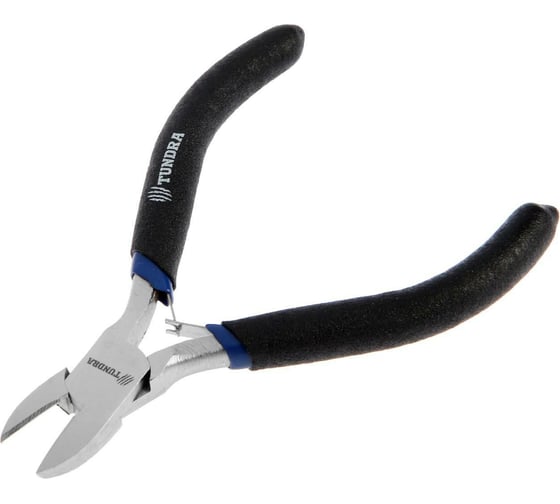 Изображение товара Бокорезы ТУНДРА Mini, 110 мм, никелированные, обрезиненные рукоятки 881672