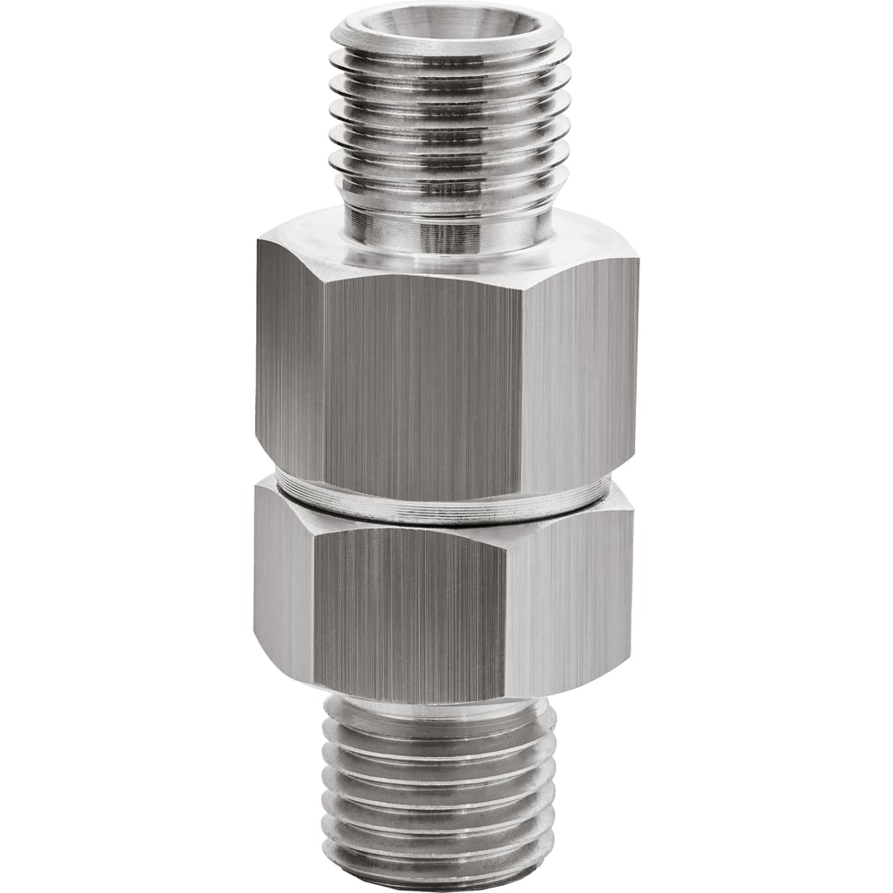 Изображение товара Шарнирное соединение 1/4 - 1/4 для шлангов TECMASTER 261414 надежное соединение