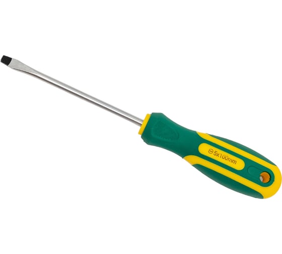 Изображение товара Отвертка FIT Контур CrV сталь 5х100мм SL 55202