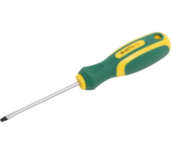 Изображение товара Отвертка FIT Контур CrV сталь 4х75 мм SL 55201