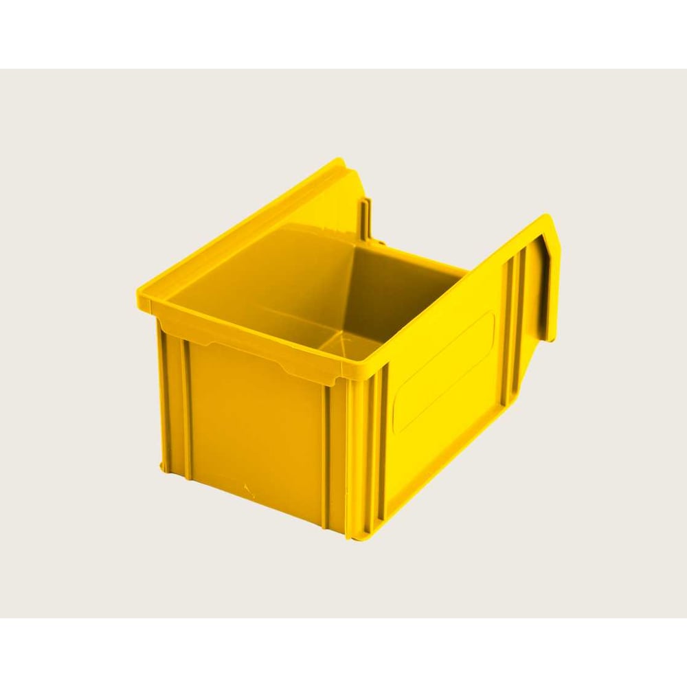 Изображение товара Ящик пластиковый СТАРКИТ C2 желтый 3,8л для хранения и организации
