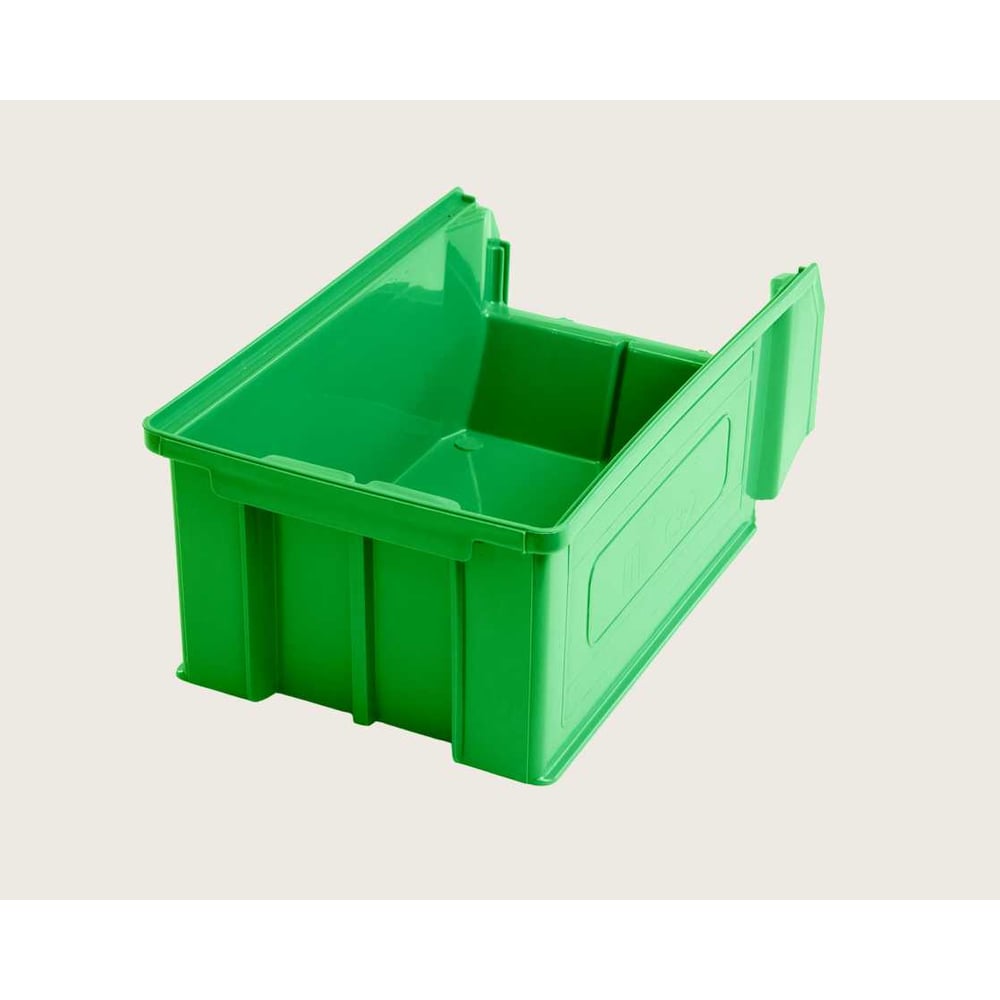 Изображение товара Пластиковый ящик СТАРКИТ C3-G-2 9,4л зеленый универсальный емкий контейнер