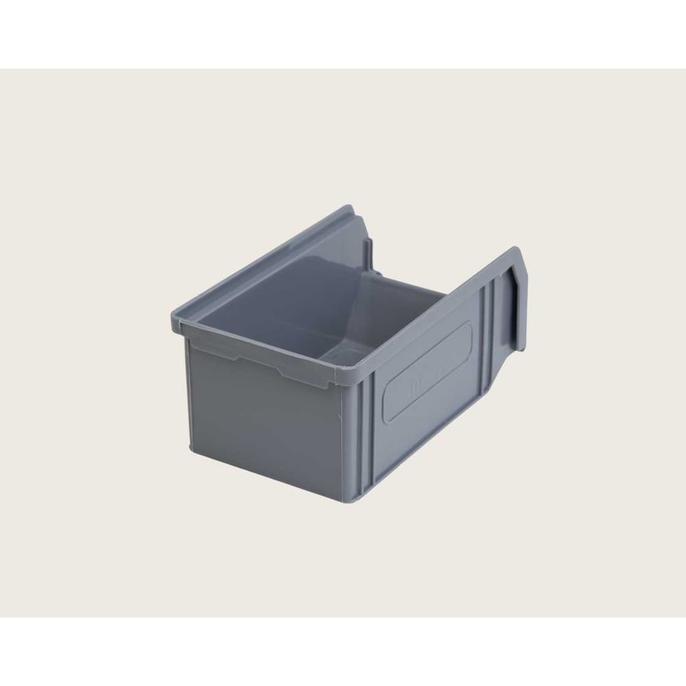 Изображение товара Пластиковый ящик СТАРКИТ 1л серый C1-GR-6 для хранения