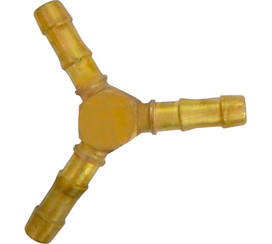 Изображение товара Тройник (9 мм; латунь) СваркаДжет 4301020600018