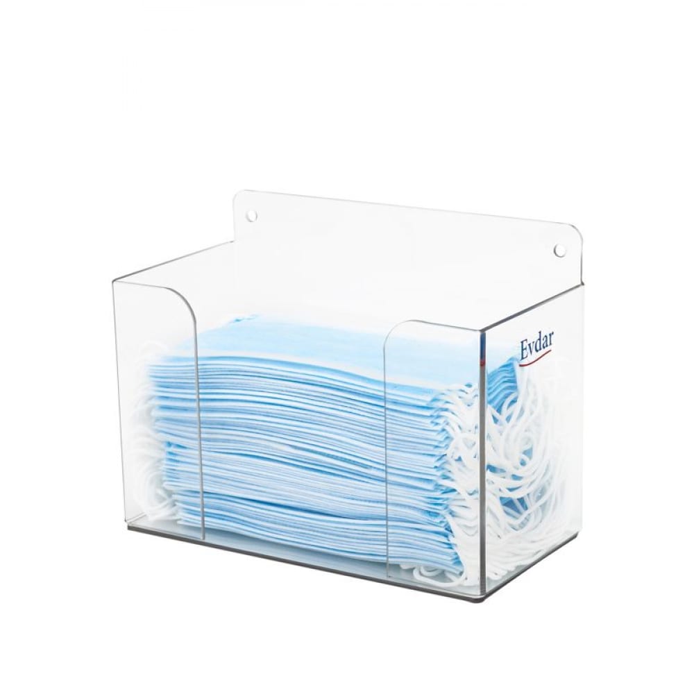 Диспенсер для масок Evdar коробка для хранения масок диспенсер настольная коробка для салфеток с пружинным выдвижным диспенсером для бумажных полотенец