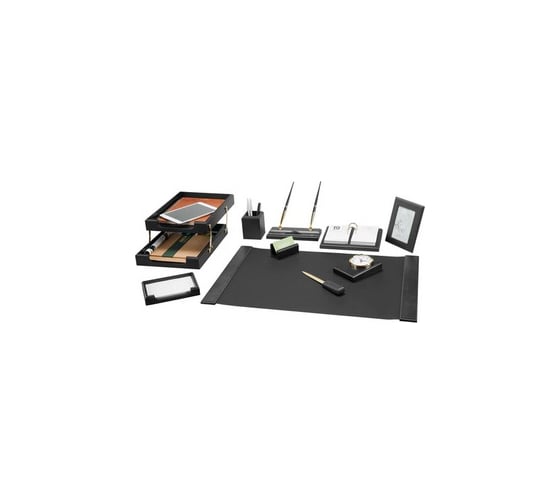 Изображение товара Настольный набор Bestar Artemis из дерева, 10 предметов, цвет черное дерево 237216