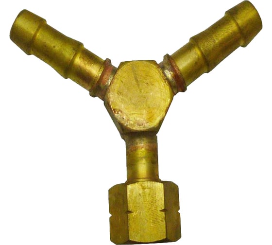 Изображение товара Тройник (9 мм, 9 мм, М16х1.5 левая гайка) СваркаДжет 4301020600029