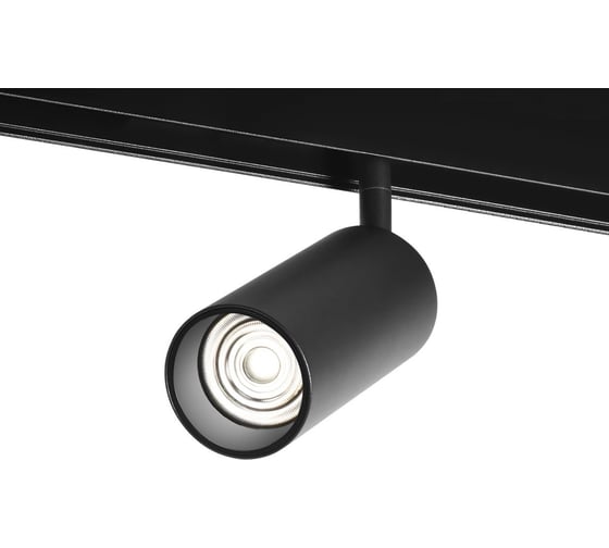 Изображение товара Трековый светодиодный магнитный светильник Wolta, 12Вт, 4000К, 48В, IP40, черный WMLS-12W/02B