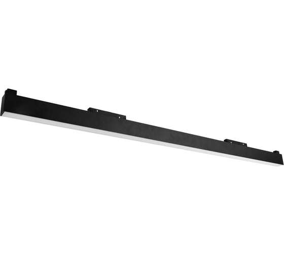 Изображение товара Трековый светодиодный магнитный светильник Wolta, 40Вт, 3000К, 48В, IP40, черный WMLY-40W/05B