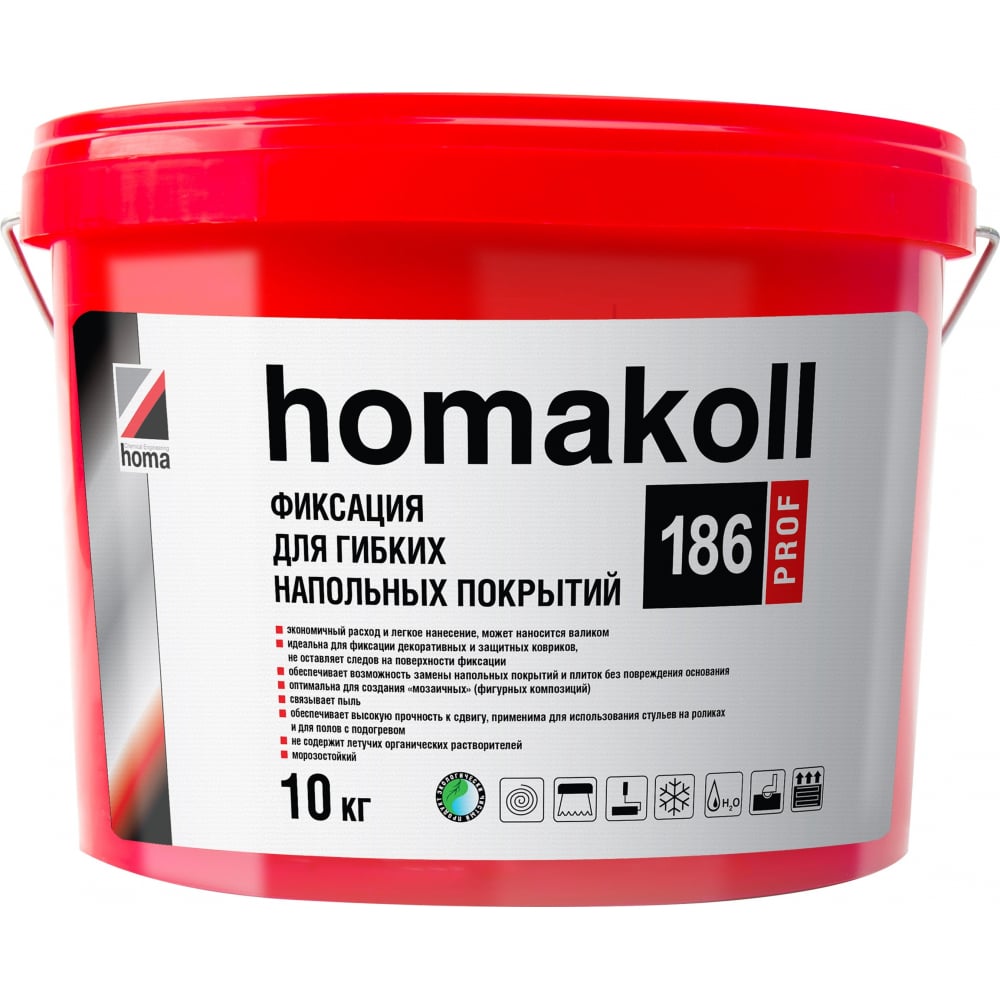 Морозостойкий клей фиксация Homakoll клей фиксатор для линолеума и ковролина хомакол homakoll 3 кг