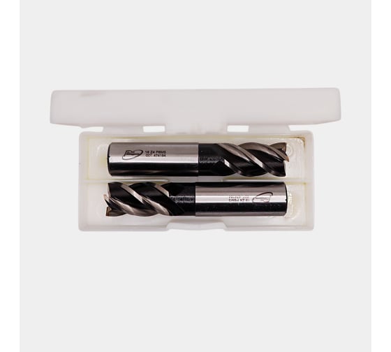 Изображение товара Фреза концевая цилиндрический хвостовик 18 мм, Z4, 2 шт РОСИНСТРУМЕНТ 474184UP