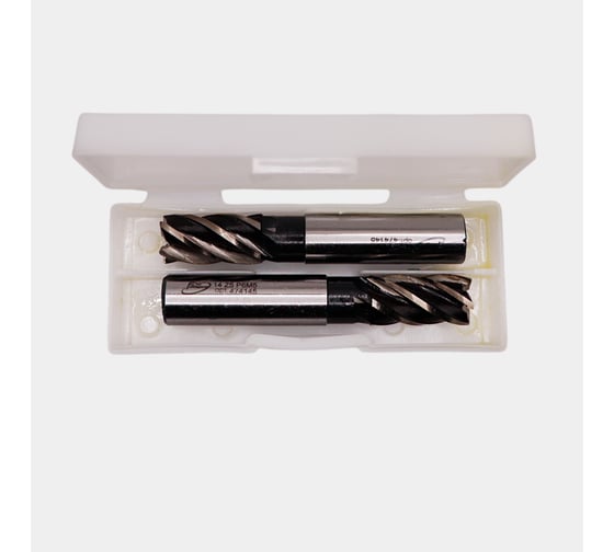 Изображение товара Фреза концевая цилиндрический хвостовик 14 мм, Z5, 2 шт РОСИНСТРУМЕНТ 474145UP