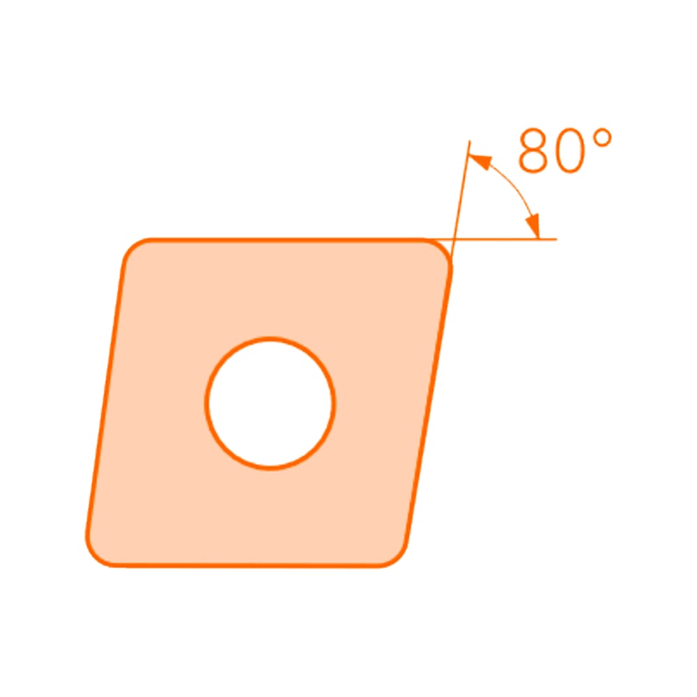 Изображение товара Токарная пластина CCGX120402-LH YD101 10 шт VereHorn 37876
