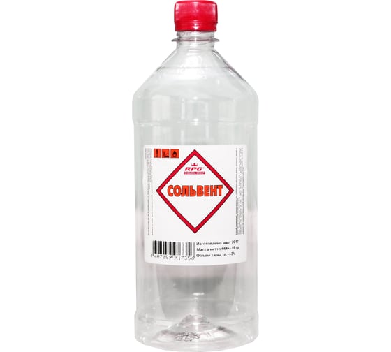 Изображение товара Сольвент RPG ПЭТ 1 л. 4650098651071