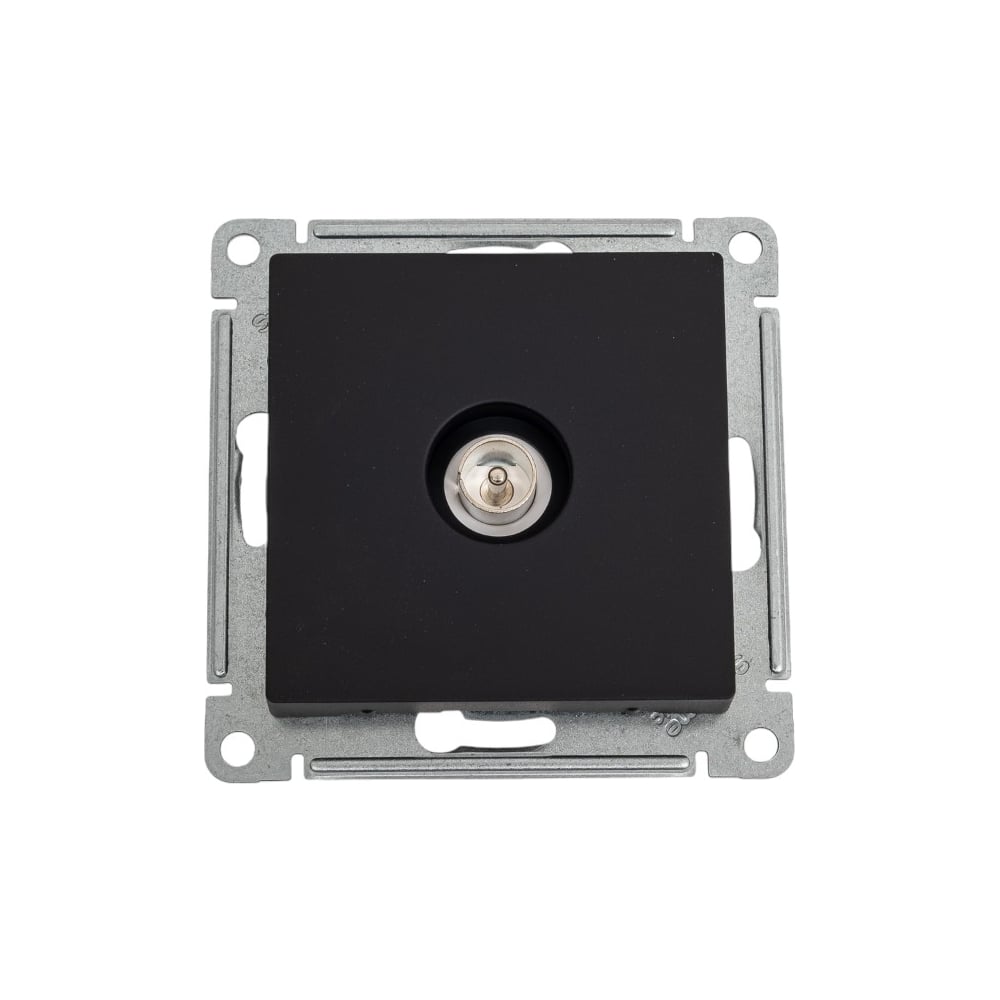 Изображение товара Одиночная антенная розетка Schneider Electric AtlasDesign карбон