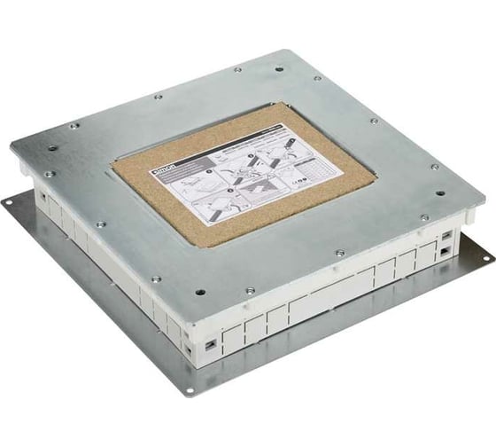 Изображение товара Монтажная коробка под люк в пол Simon, на 3 S-модуля, в бетон, глубина 75-90 мм, металл G300