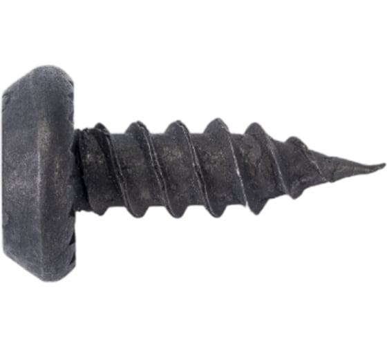 Изображение товара Саморез Steelfix клоп 3,5х11 острый, оксидированный (черный), 1кг (900шт), А-00181