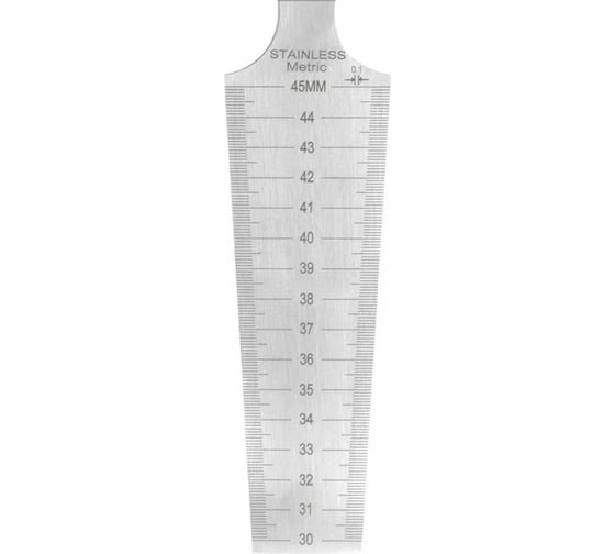 Изображение товара Шаблон сварщика WG 13 30-45 мм ЧК Челябинский Калибр 1047071