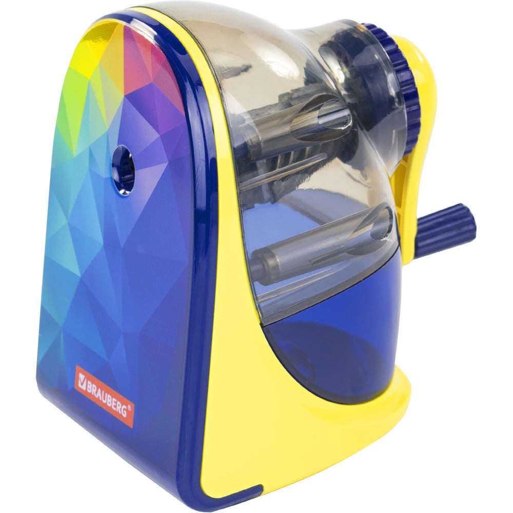 Изображение товара Механическая точилка BRAUBERG MULTICOLOR корпус с печатью 228489
