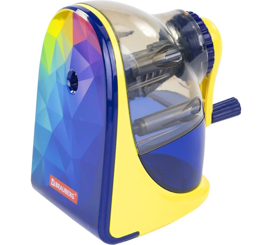 Изображение товара Механическая точилка BRAUBERG MULTICOLOR корпус с печатью 228489