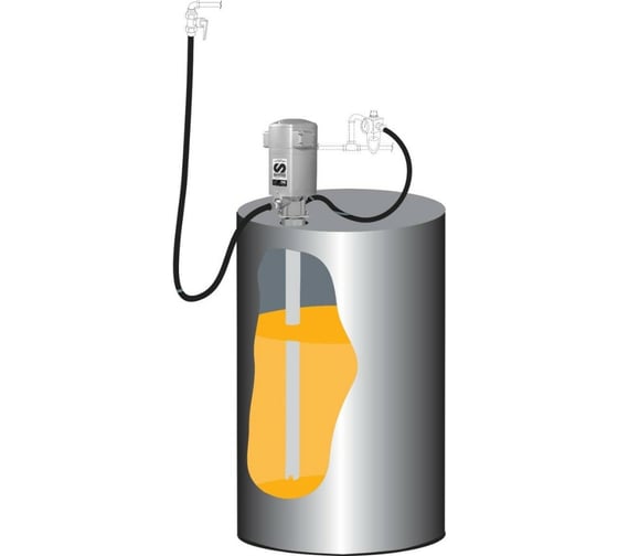 Изображение товара Пневматический комплект для масла для бочек 205 л PM35 5:1 SAMOA 539510