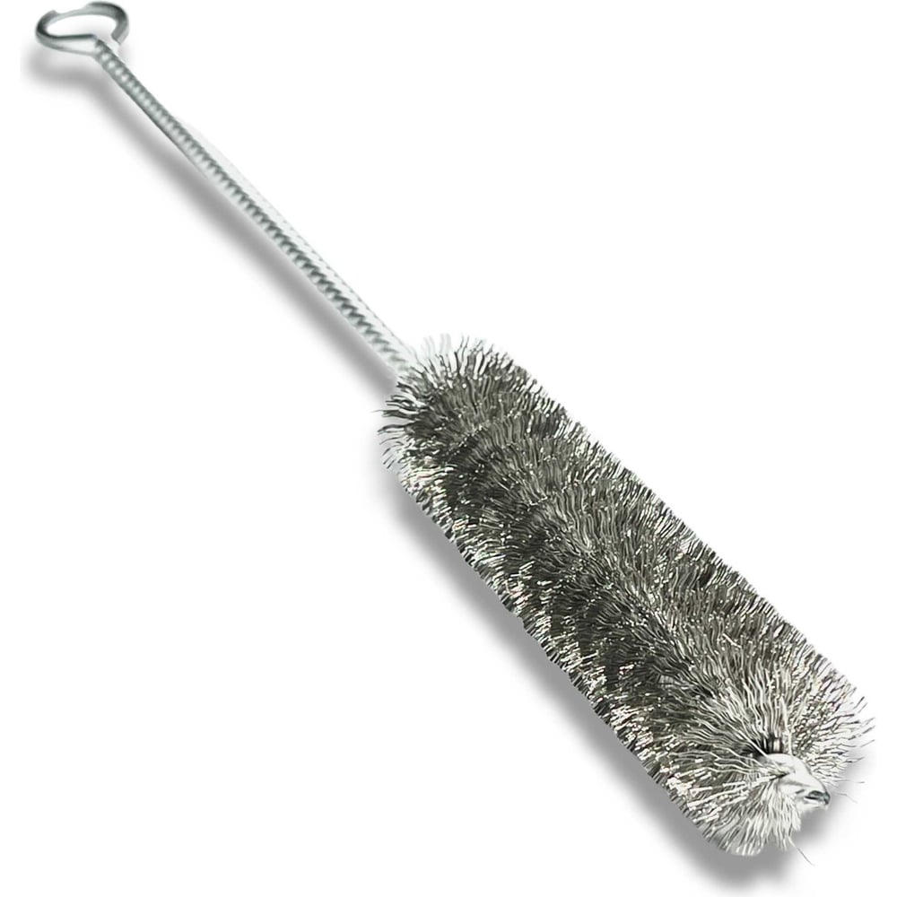 Изображение товара Щетка ерш IBZ 300х100 мм диаметр 25 мм гофрированная нержавеющая проволока