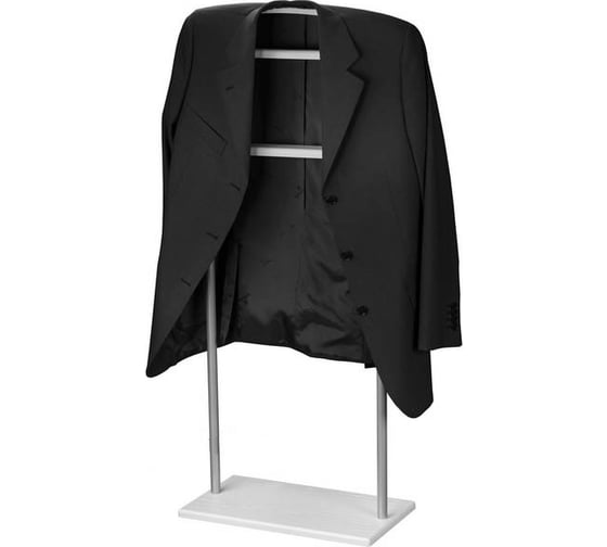 Изображение товара Костюмная вешалка Мебелик Верис 5 металлик/белый 6385