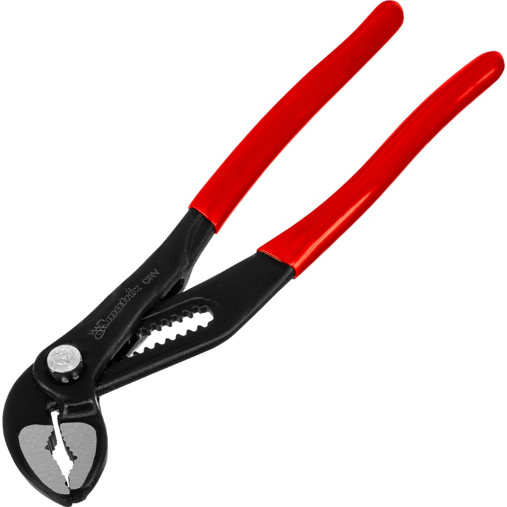 Изображение товара Переставные клещи MATRIX 250 мм с кнопочным механизмом и хром-ванадиевым материалом