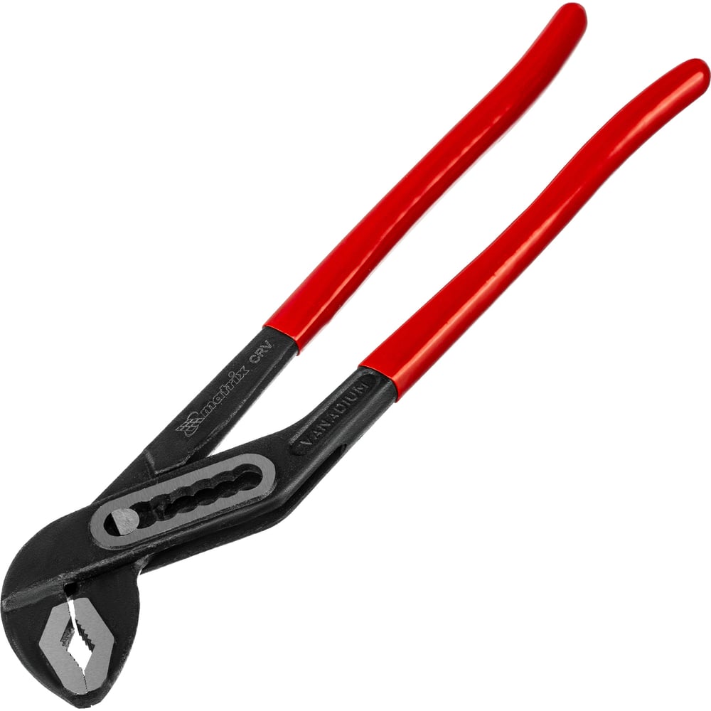 Изображение товара Переставные клещи MATRIX 300 мм хром-ванадий с обливными рукоятками