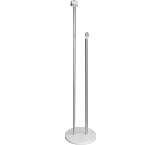 Изображение товара Костюмная вешалка Мебелик Дэви 2 металлик/белый 6387