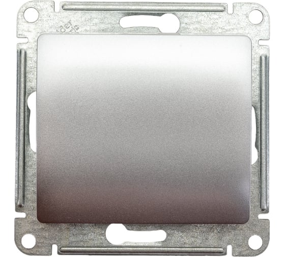 Изображение товара Перекрестный переключатель Systeme Electric Glossa Алюминий сх.7, 10АХ GSL000371