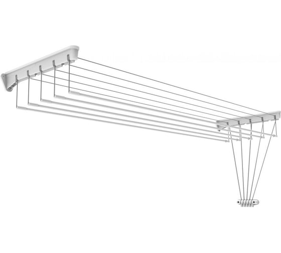 Изображение товара Сушилка настенно-потолочная Nika 9м СНП 1.8 белая НИКА-СНП1.8/БЕЛАЯ СНП1,8/белый