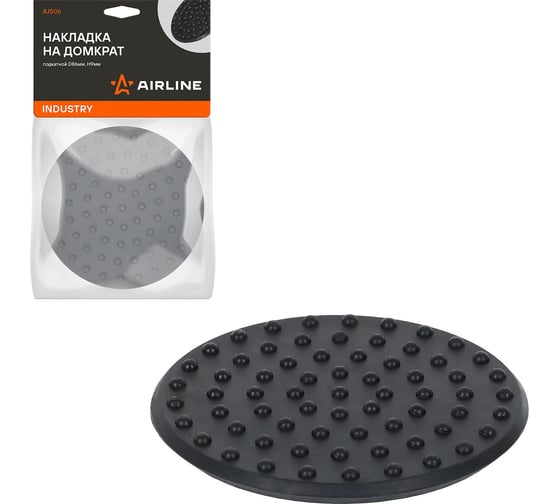 Изображение товара Накладка на домкрат подкатной INDUSTRY D86 мм, H9 мм Airline AJS06