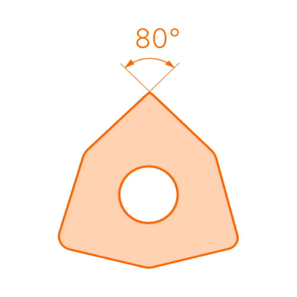Изображение товара Токарная пластина WNMG080408-ADF YB9320 10 шт VereHorn