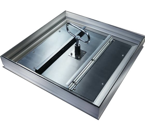Изображение товара Напольный люк REVIZOR Квадрат Стандарт 700 мм/700 мм КВ7070