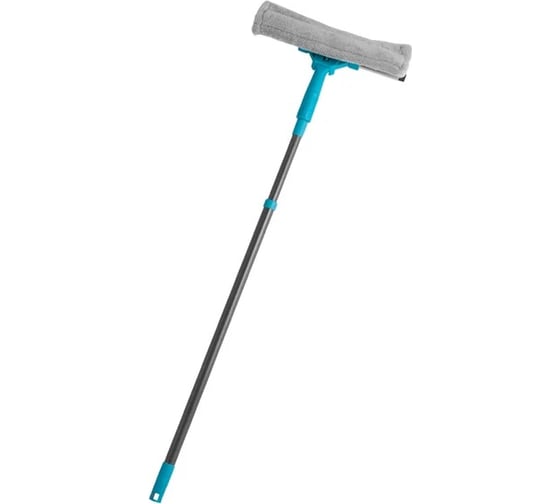 Изображение товара Щетка для окон MILEY WINDOW CLEANER с микрофиброй, резиновым скребком и телескопической ручкой 806946650511