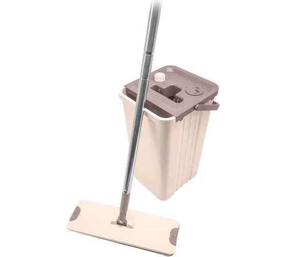 Изображение товара Система для уборки MILEY MOP Xs швабра с микрофиброй и ведро с отжимом 100-154