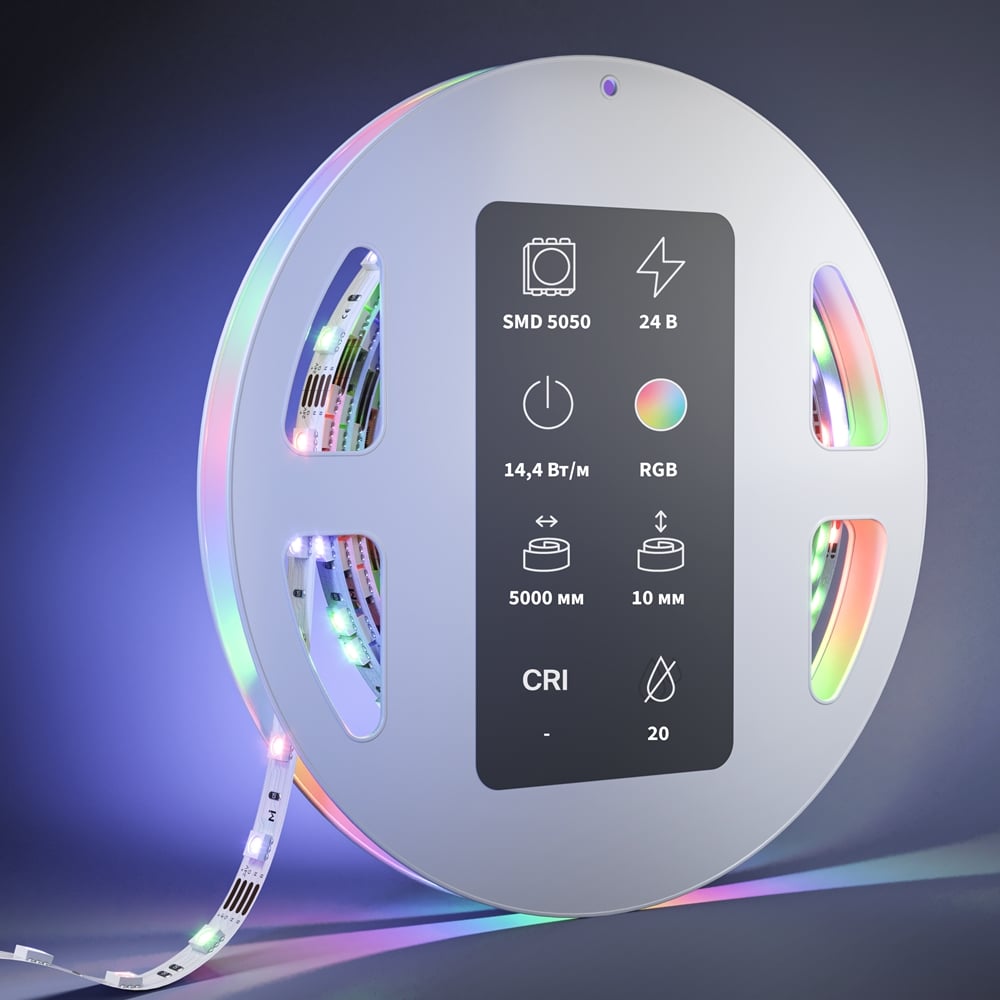 Изображение товара Светодиодная лента MAYTONI Ultra 24В RGBW 5м