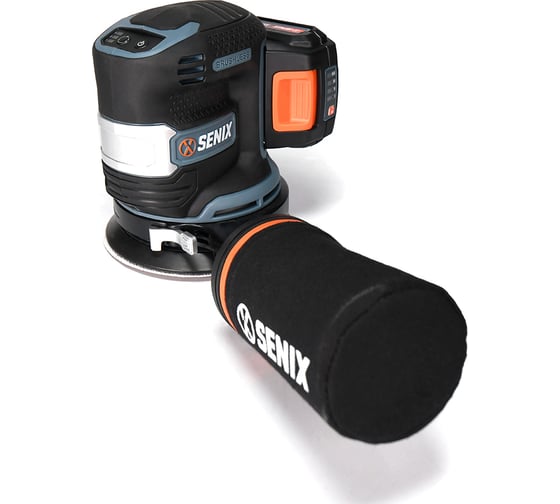 Изображение товара Машина шлифовальная эксцентриковая аккумуляторная SENIX X2 20V, 125мм, без акб и зу, PSX2-M1-EU-0