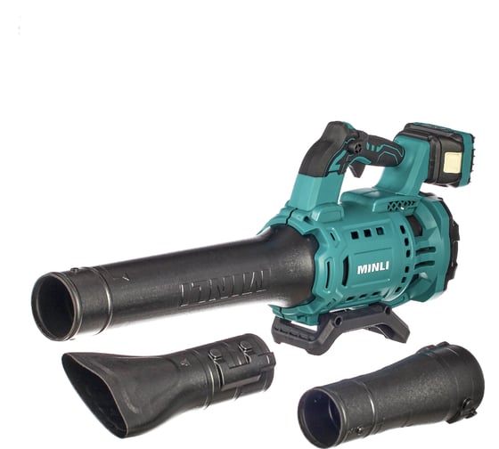 Изображение товара Аккумуляторный садовый воздуходув MINLI Li-ion 18Vx2 DC402B-4.0A