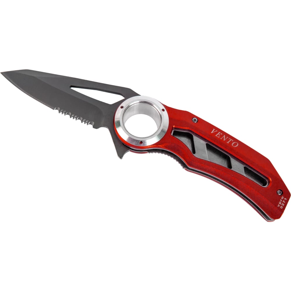 Изображение товара Нож VENTO СТРОПОРЕЗ желтый vpro 0271 - складной нож с клипсой