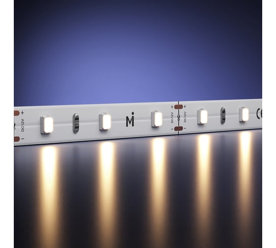 Изображение товара Светодиодная лента MAYTONI Ultra 12В 2835 4,8Вт/м 3000К 5м IP 20 201002