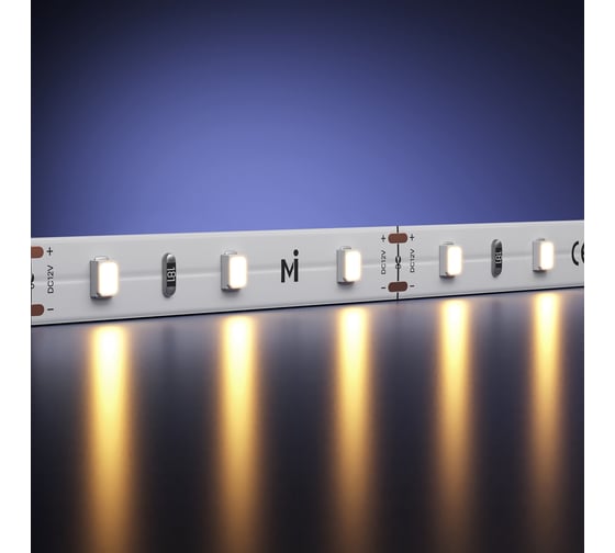 Изображение товара Светодиодная лента MAYTONI Ultra 12В 2835 4,8Вт/м 2700К 5м IP 20 201001