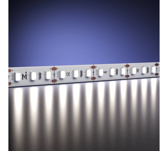 Изображение товара Светодиодная лента MAYTONI Ultra 12В 2835 9,6Вт/м 4000К 5м IP 20 201032