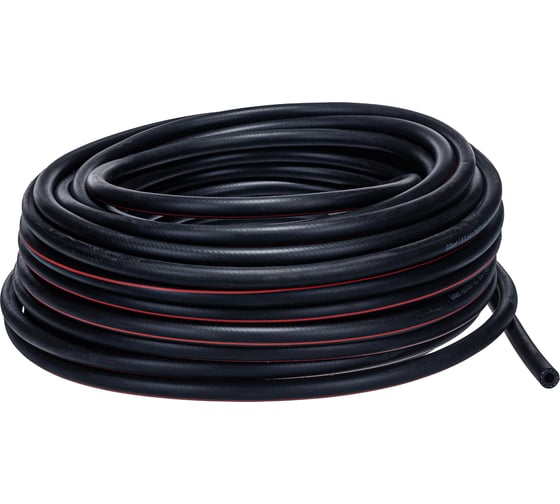 Изображение товара Рукав газовый ацетилен/пропан 1 класс черный с красной полосой (40 м; D 9 мм; 0.63 МПа) Gigant G-756