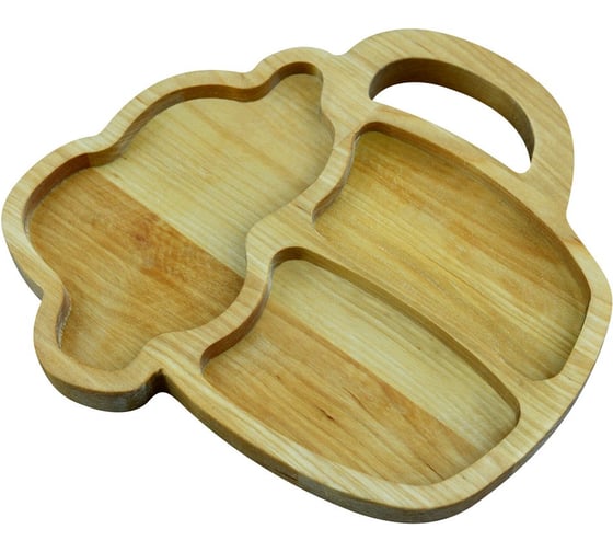 Изображение товара Менажница МУЛЬТИДОМ Пивная кружка, 3 ячейки, 25х25,5х1,8 см МФ18-333