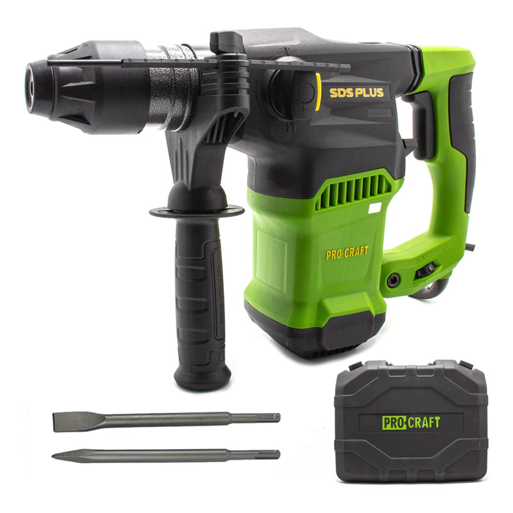 Изображение товара Перфоратор PROCRAFT 1500 Вт 6 Дж SDS+ полупрофессиональный BH2250