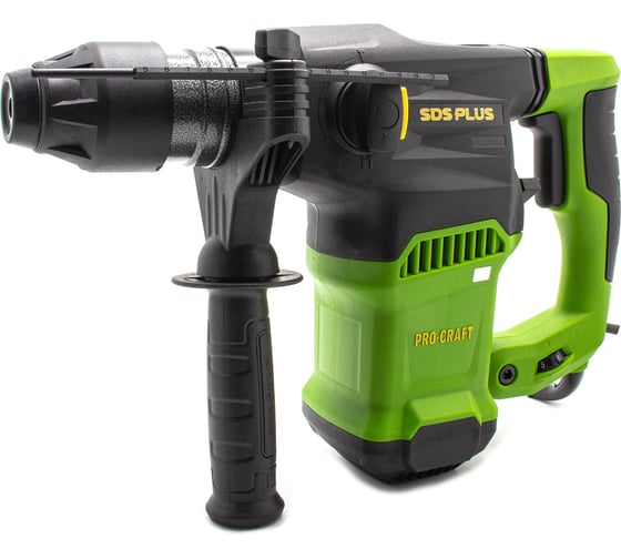 Изображение товара Перфоратор PROCRAFT 1500 Вт, 6,0 Дж, 0-4250 уд/мин, SDS+ BH2250