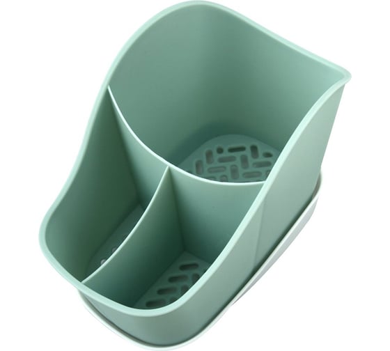 Изображение товара Сушилка для столовых приборов МУЛЬТИДОМ Krita серая мистерия, 20х13х14 см ИК 62975000