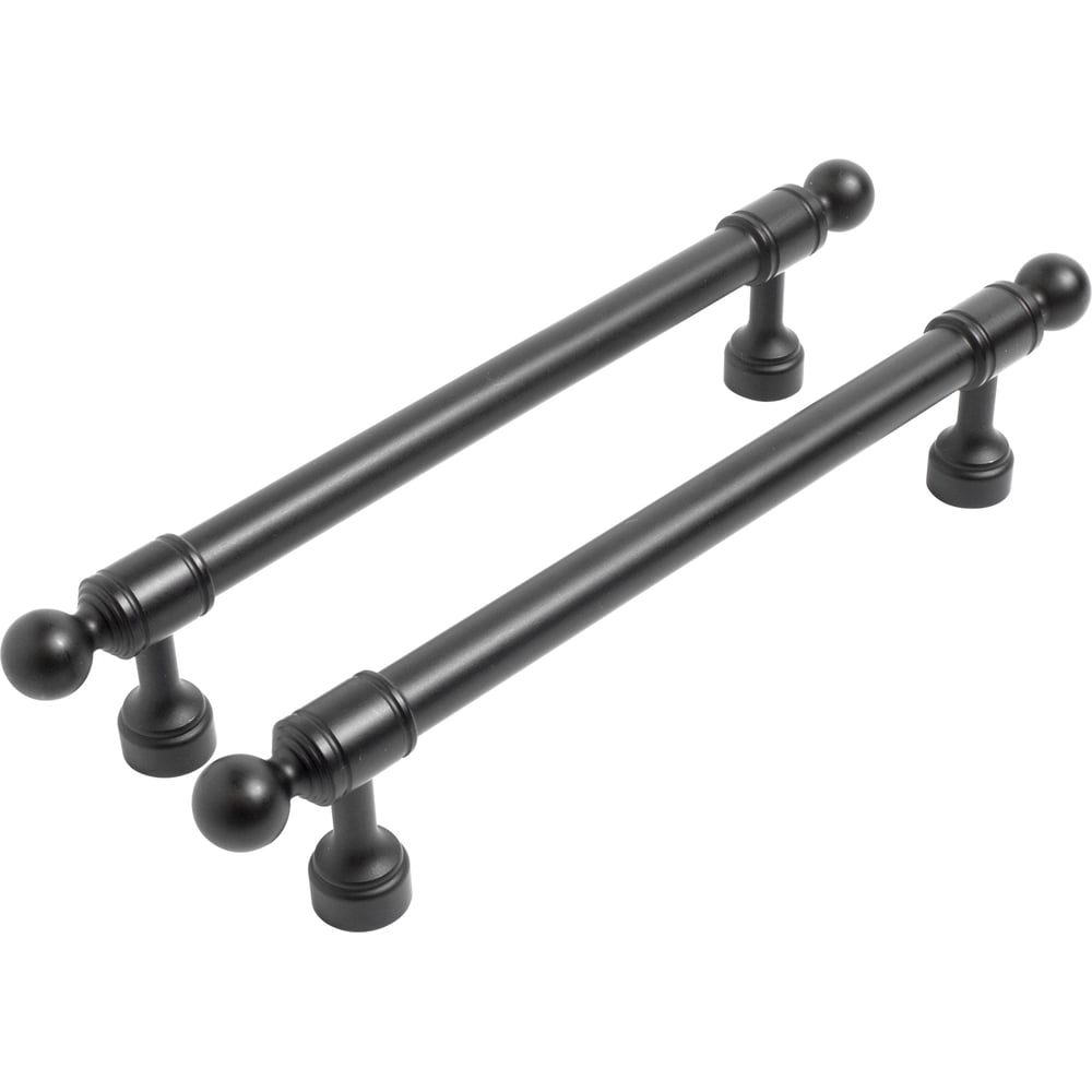 Изображение товара Мебельная ручка-скоба StahlBuro AP2306-128 2 шт матовый черный